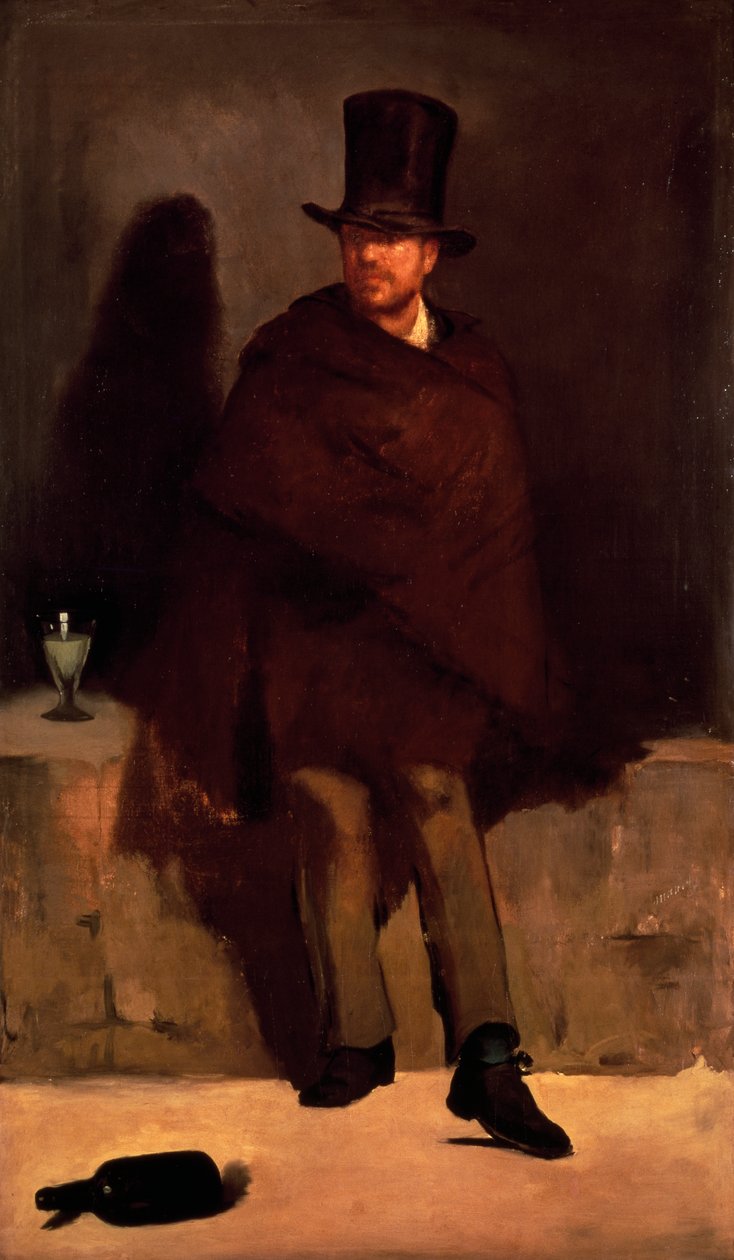 Pijący Absynt autorstwa Édouard Manet