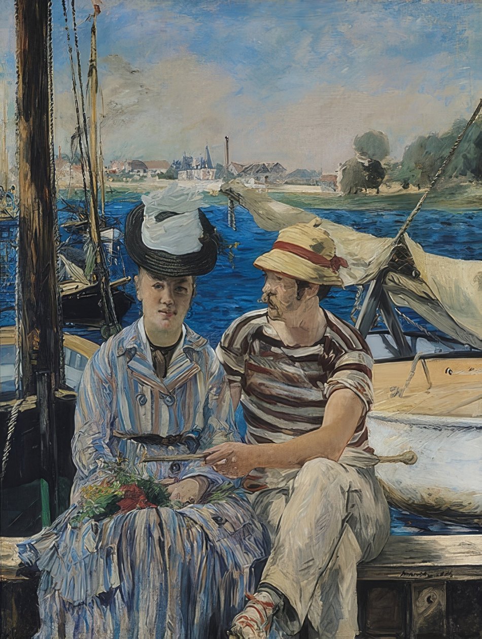 Argenteuil. 1874 autorstwa Édouard Manet