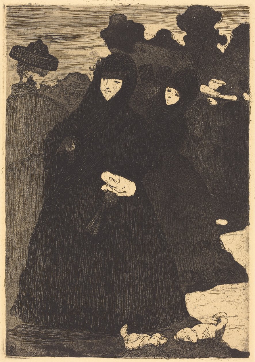 W Prado (Au Prado) autorstwa Édouard Manet