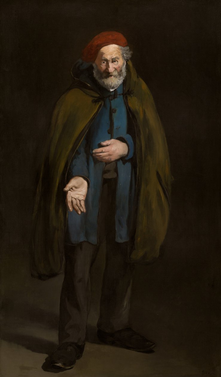 Żebrak w marynarce (Filozof) autorstwa Édouard Manet
