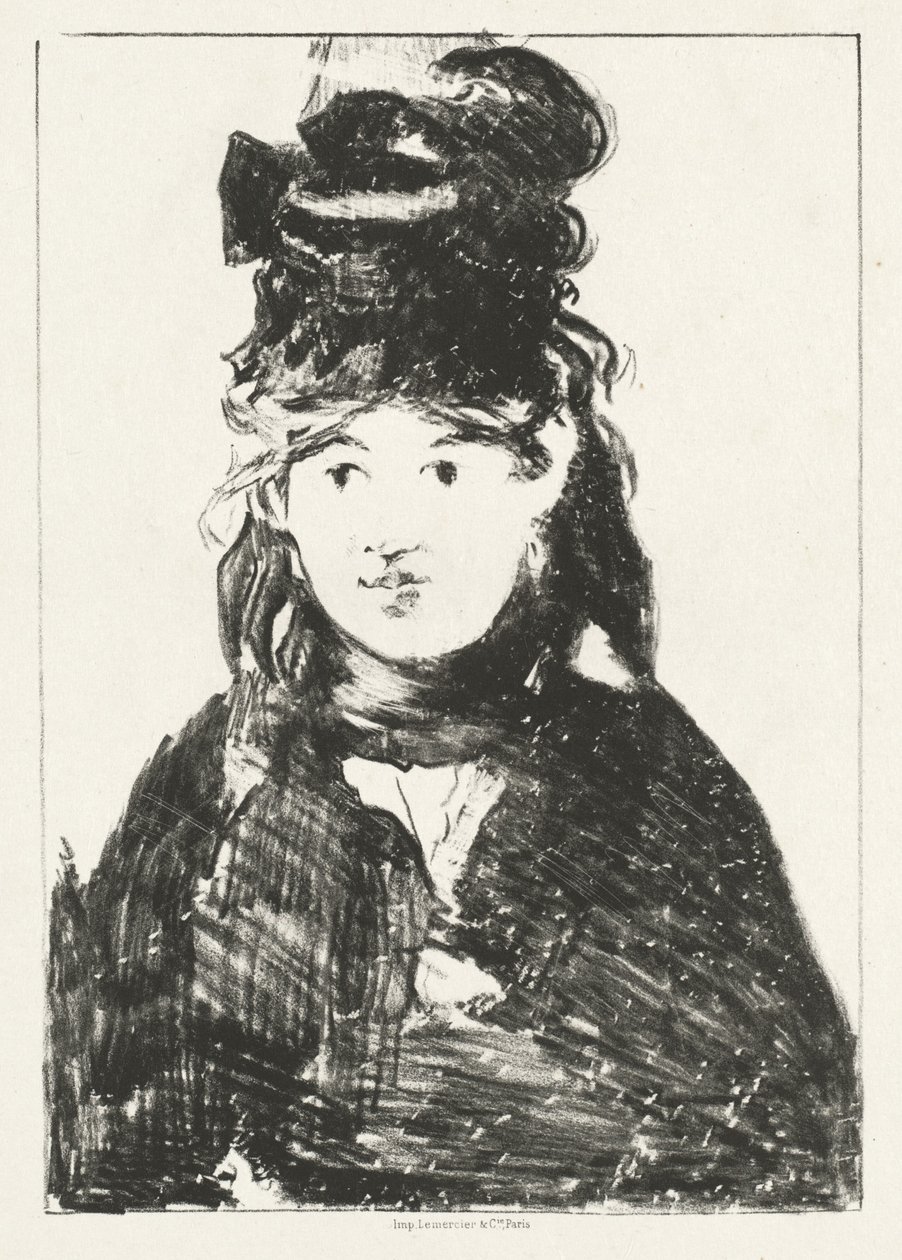 Berthe Morisot autorstwa Édouard Manet
