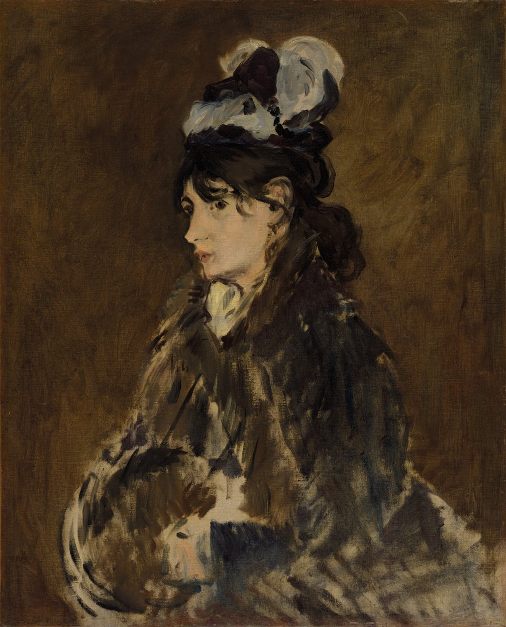 Berthe Morisot autorstwa Édouard Manet