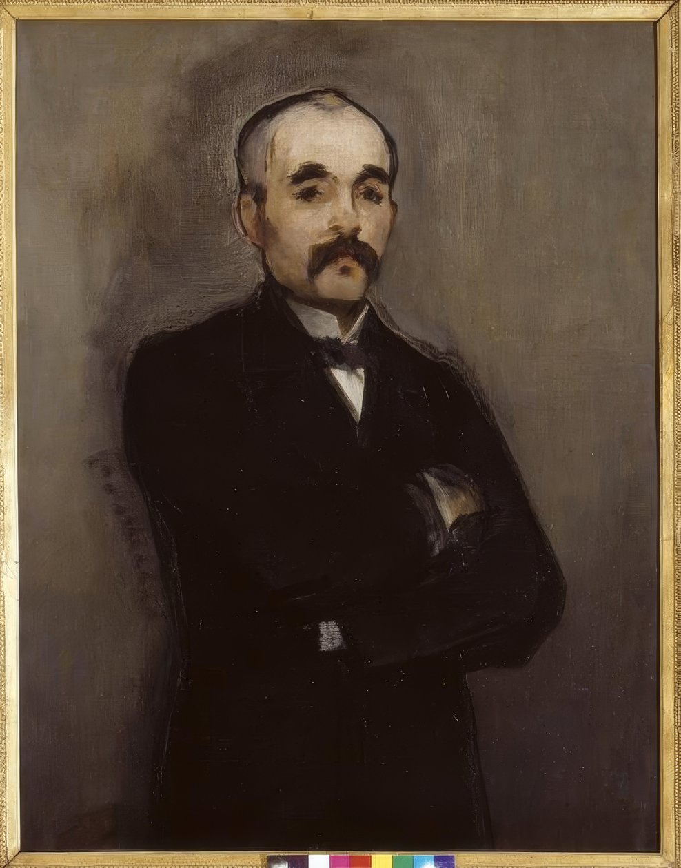 Portret Clemenceau .a autorstwa Édouard Manet