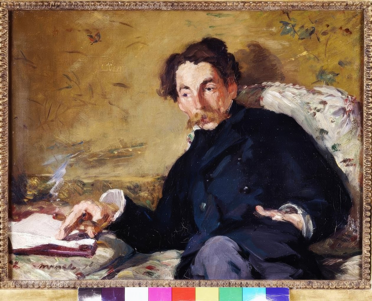 Bildnis von Stéphane Mallarmé autorstwa Édouard Manet
