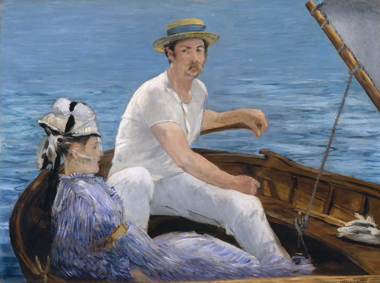 Żeglarstwo, 1874. autorstwa Édouard Manet