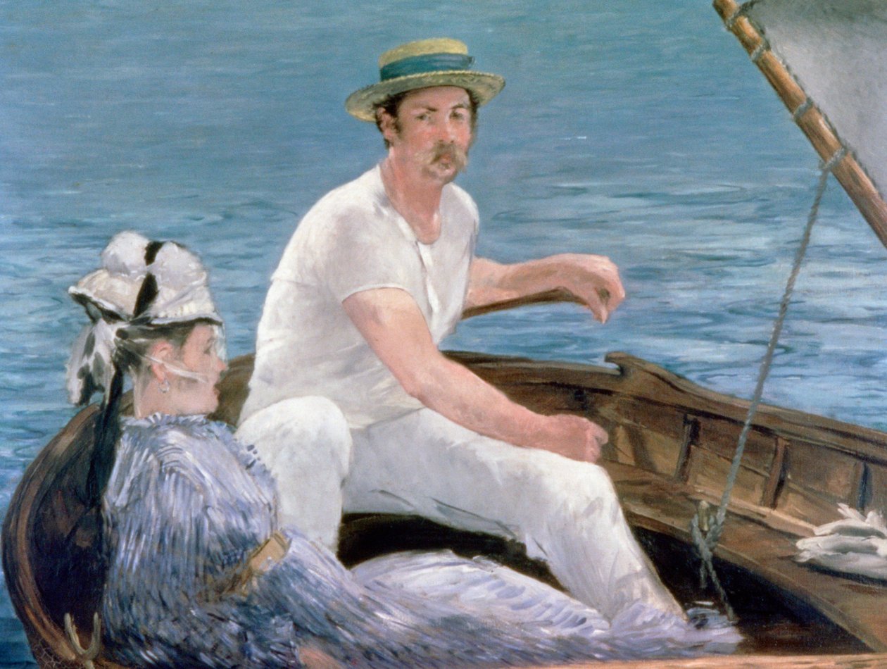 Żeglarstwo, 1874 autorstwa Édouard Manet