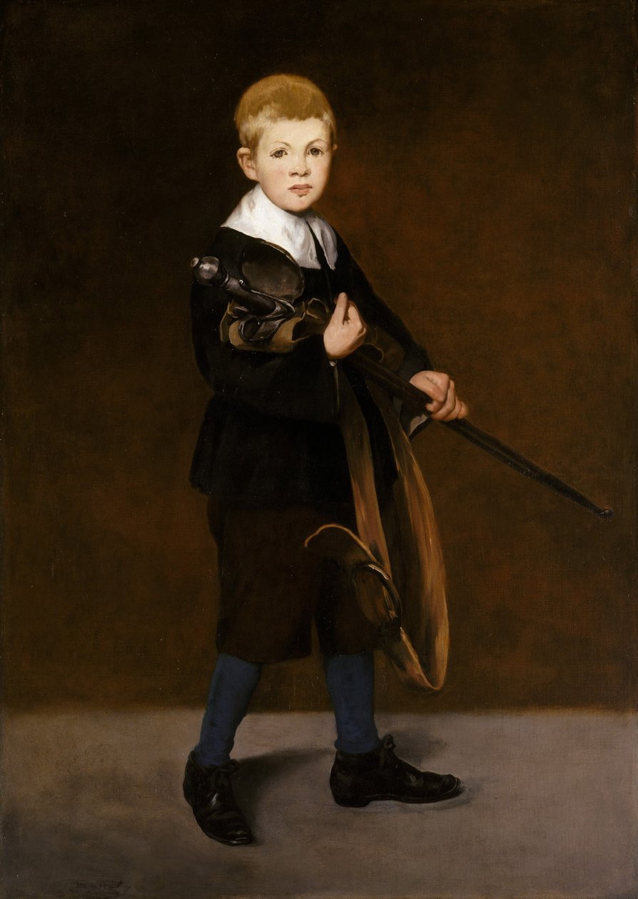 Chłopiec z mieczem autorstwa Édouard Manet