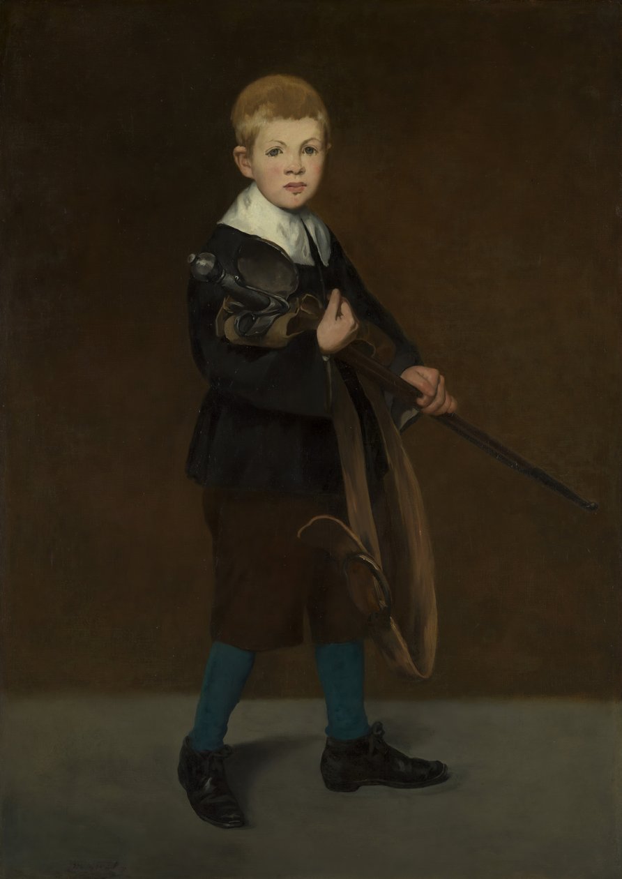 Chłopiec z mieczem, 1861. autorstwa Édouard Manet