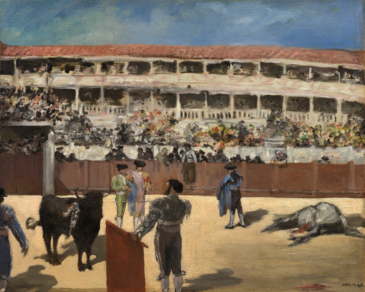 Walka byków autorstwa Édouard Manet