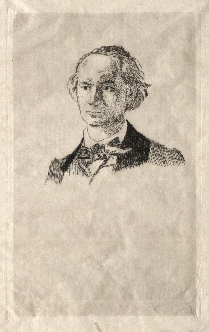 Charles Baudelaire autorstwa Édouard Manet