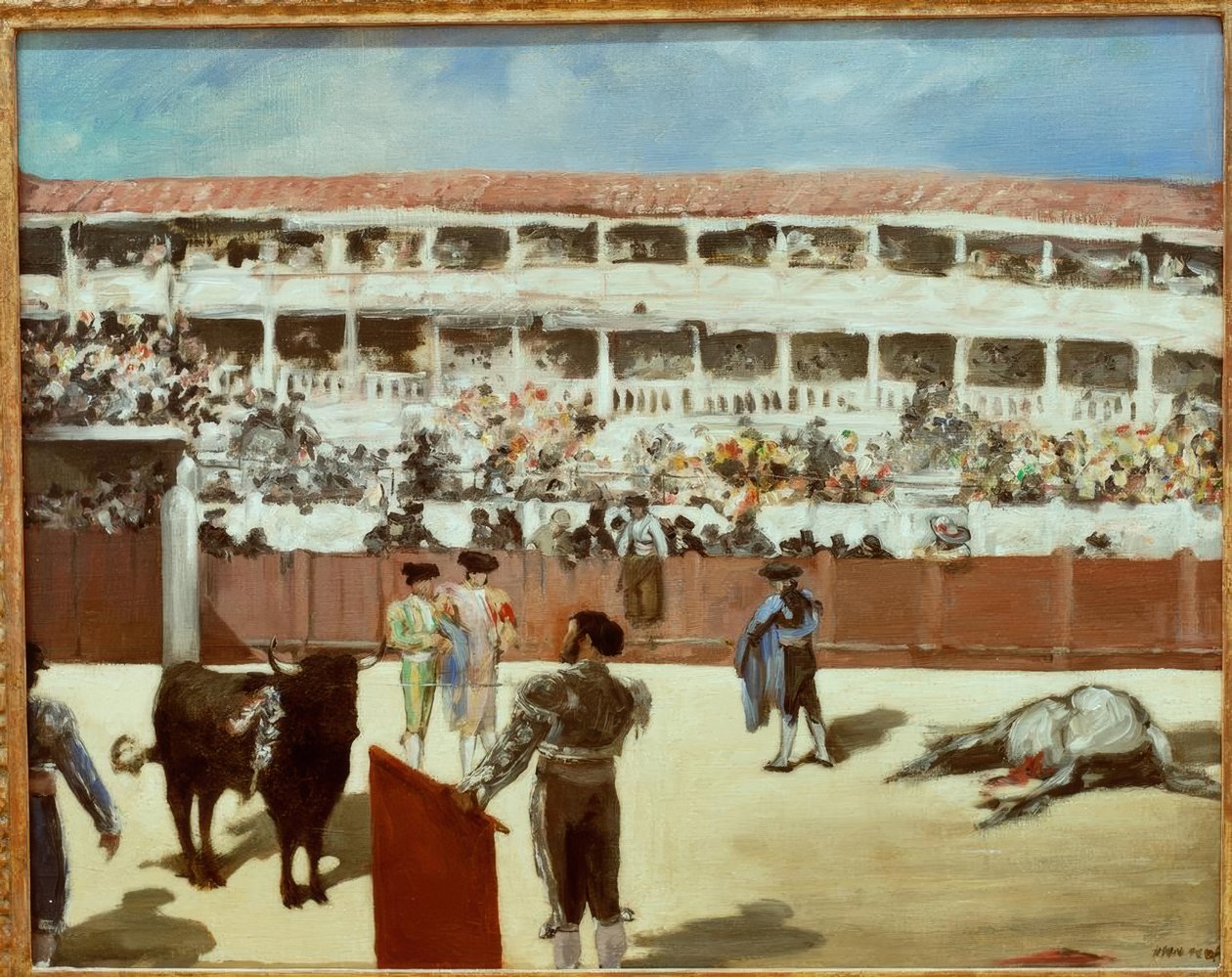 Walka byków autorstwa Édouard Manet