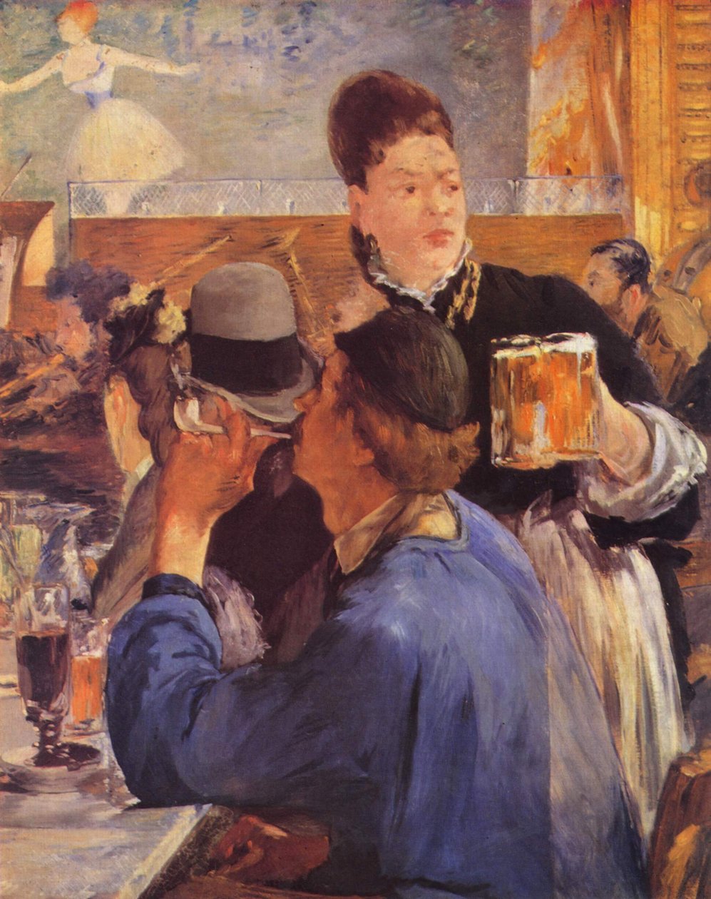 Kącik kawiarniano-koncertowy autorstwa Édouard Manet