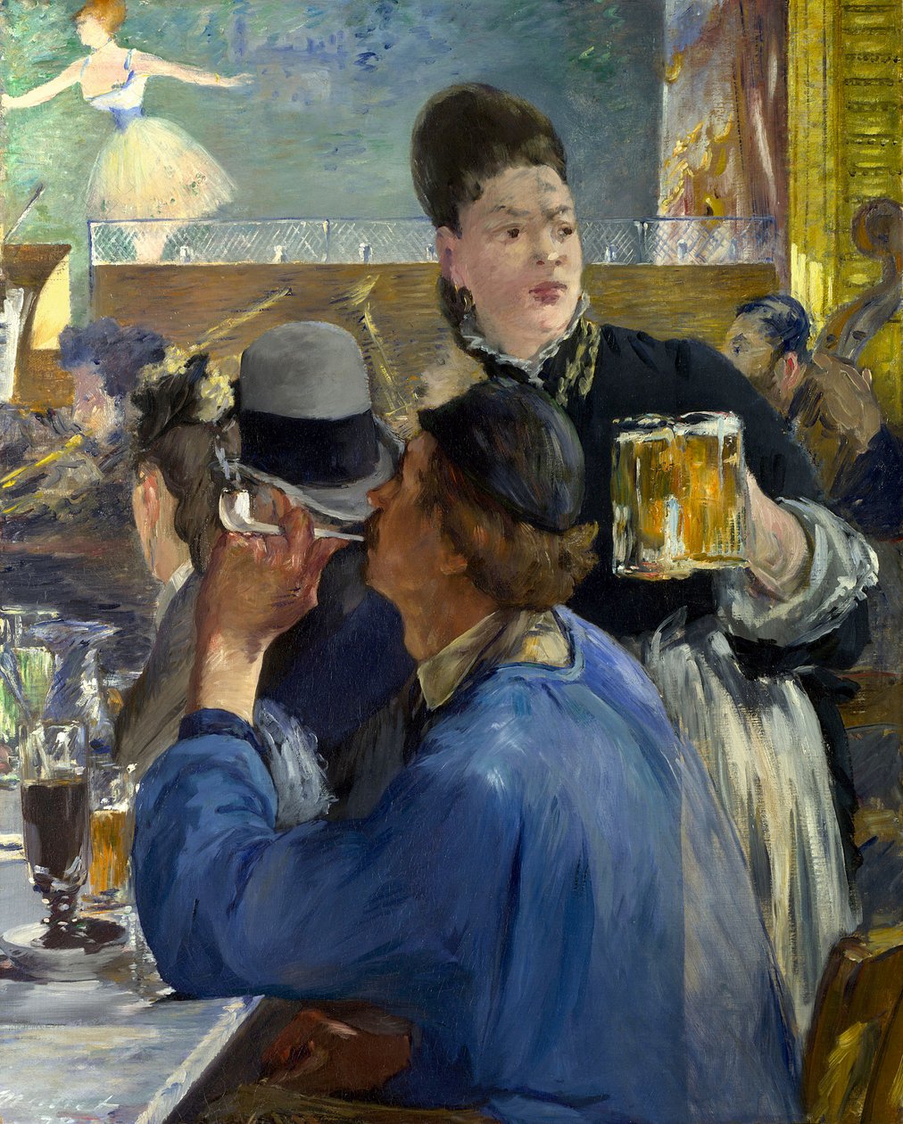 Zakątek Cafe-Koncert autorstwa Édouard Manet
