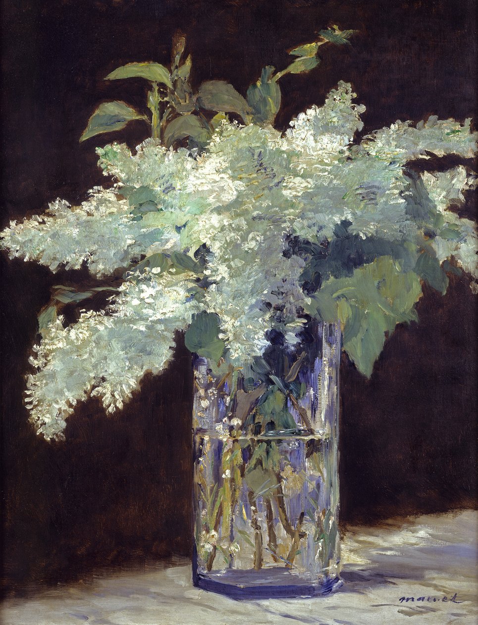 Bukiet bzu autorstwa Édouard Manet