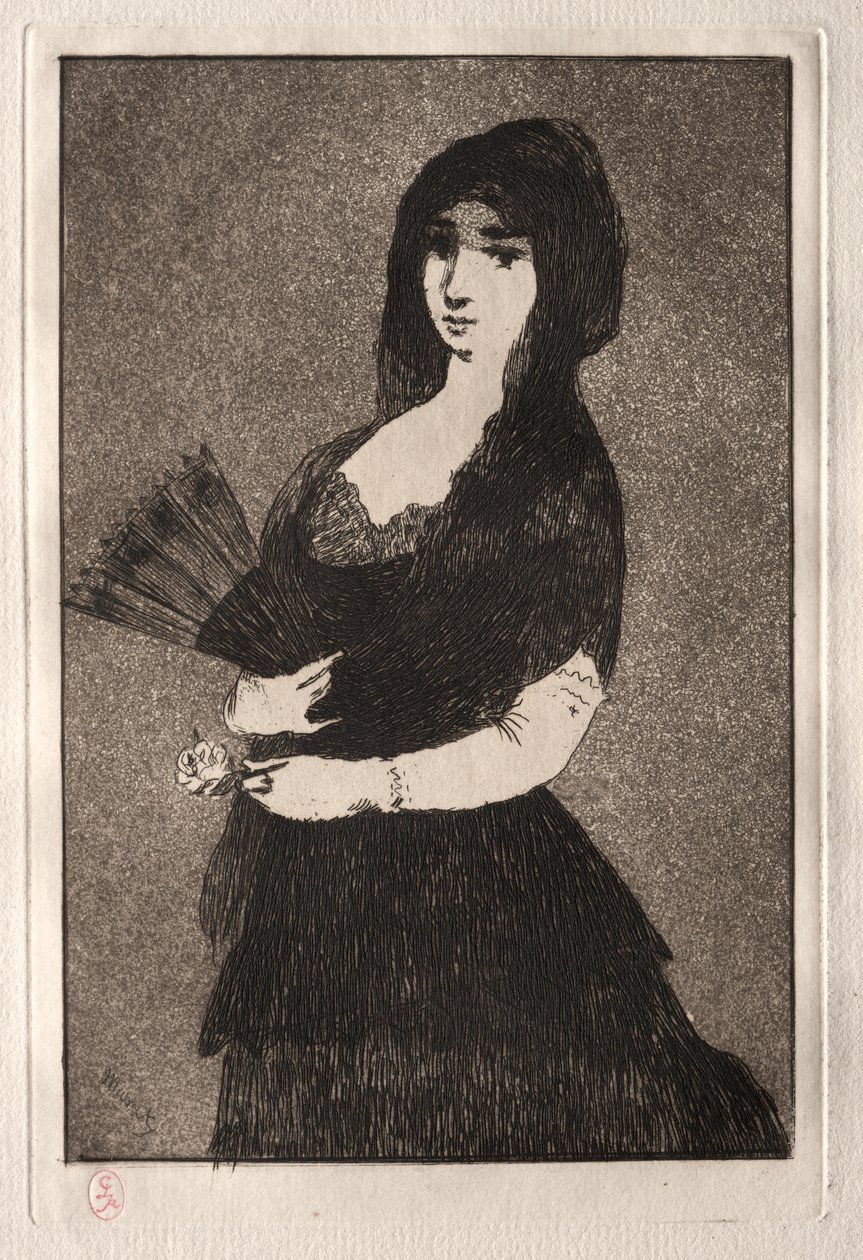 Egzotyczny Kwiat autorstwa Édouard Manet