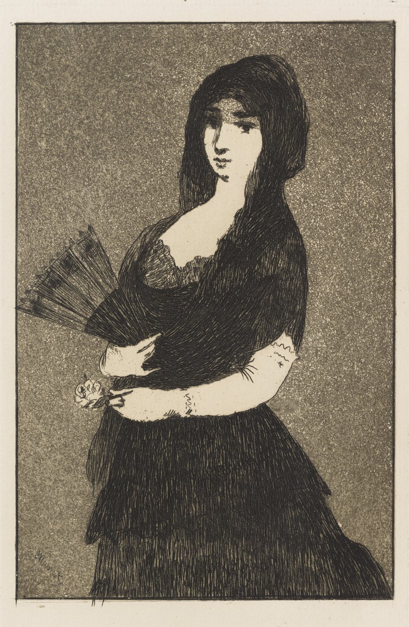Egzotyczny Kwiat autorstwa Édouard Manet