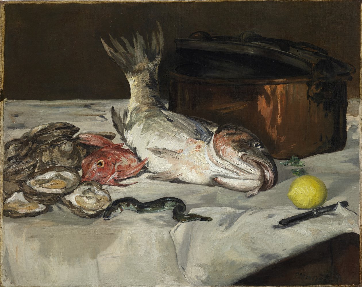 Ryba autorstwa Édouard Manet