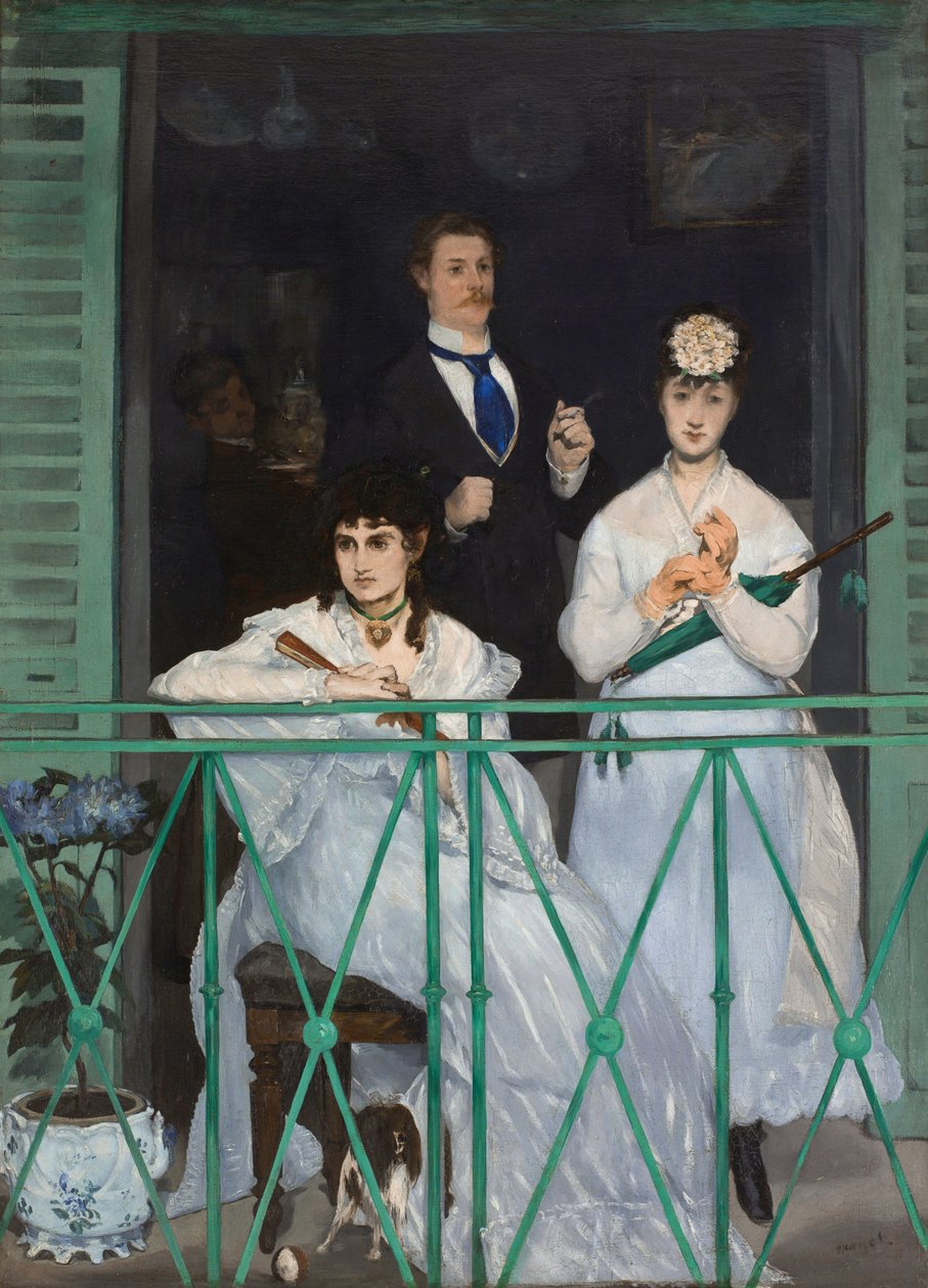 Francuski:  Le balcon Balkon autorstwa Édouard Manet