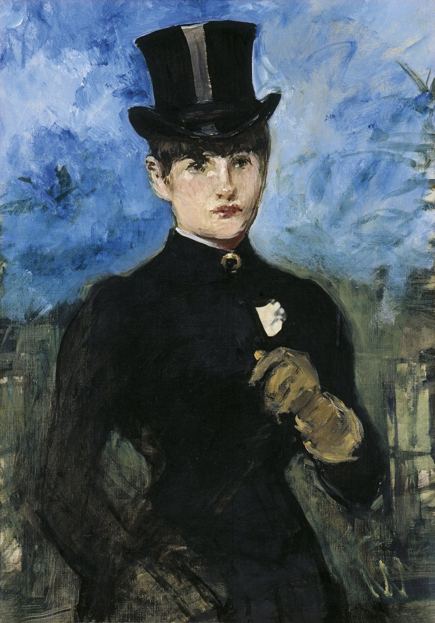 Amazonka, Fullface, c. 1882 autorstwa Édouard Manet