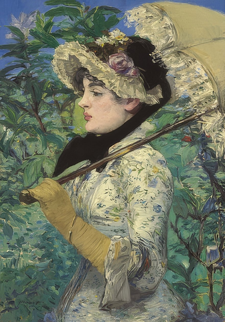 Joanna (wiosna). 1881 autorstwa Édouard Manet