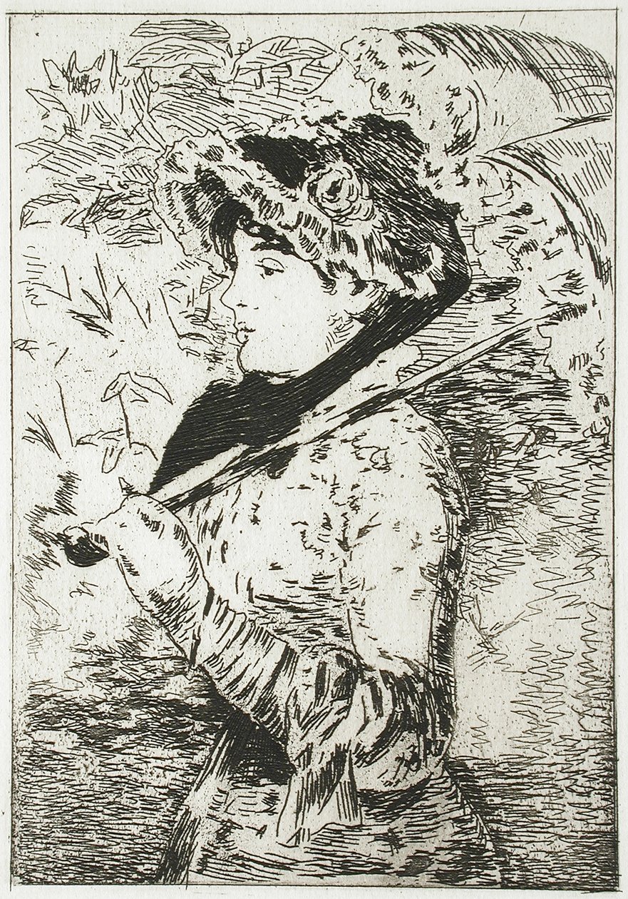 Jeanne II autorstwa Édouard Manet