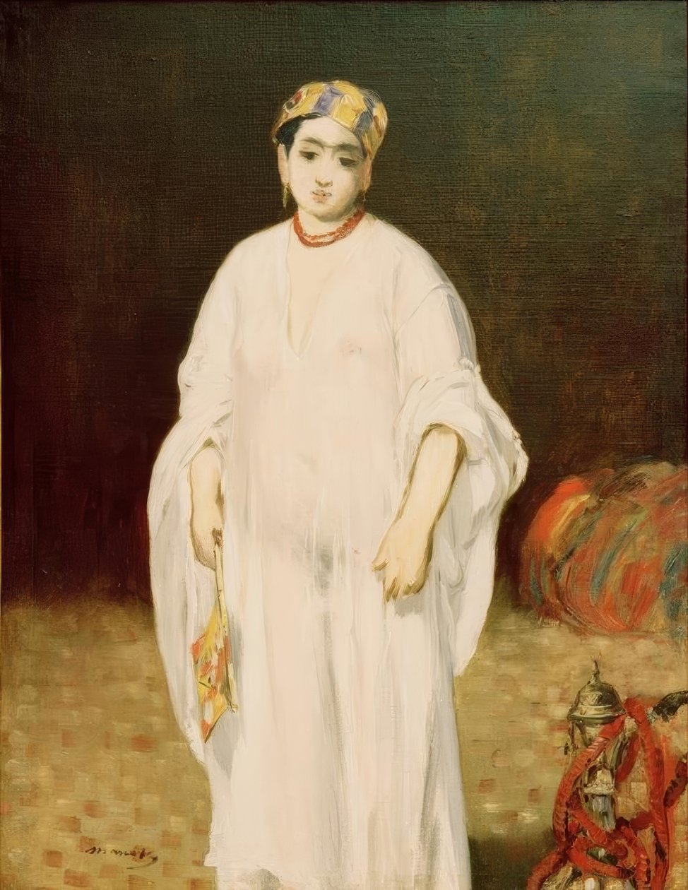 Młoda kobieta w orientalnym stroju (La Sultane) autorstwa Édouard Manet