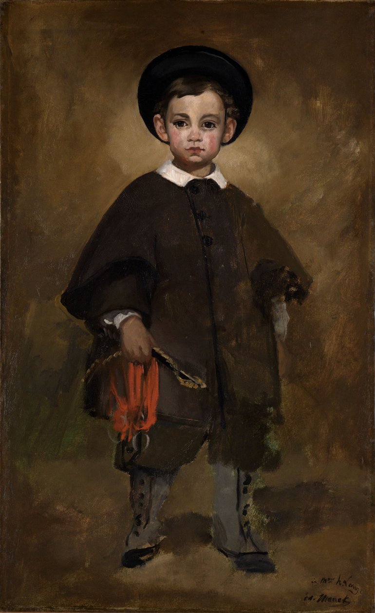 Portret dziecka autorstwa Édouard Manet