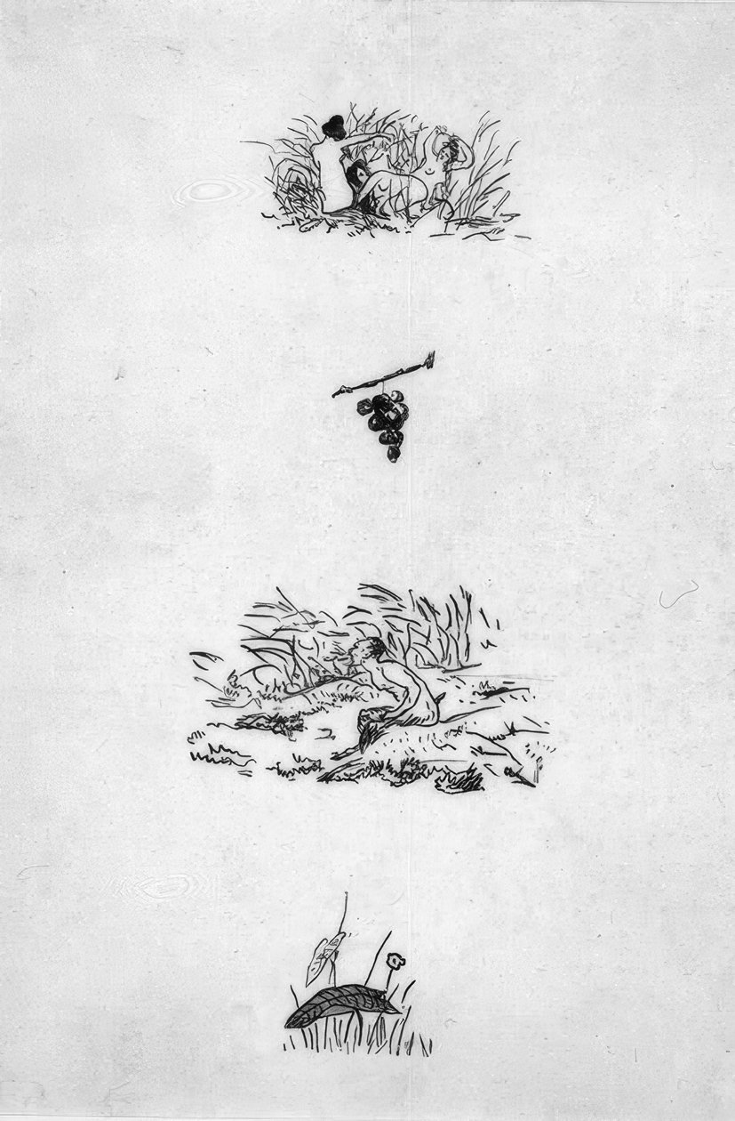 Popołudnie dla faun autorstwa Édouard Manet