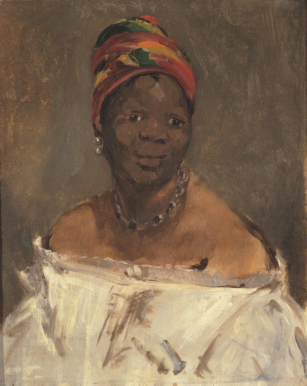 Murzynka, 1862-1863. autorstwa Édouard Manet