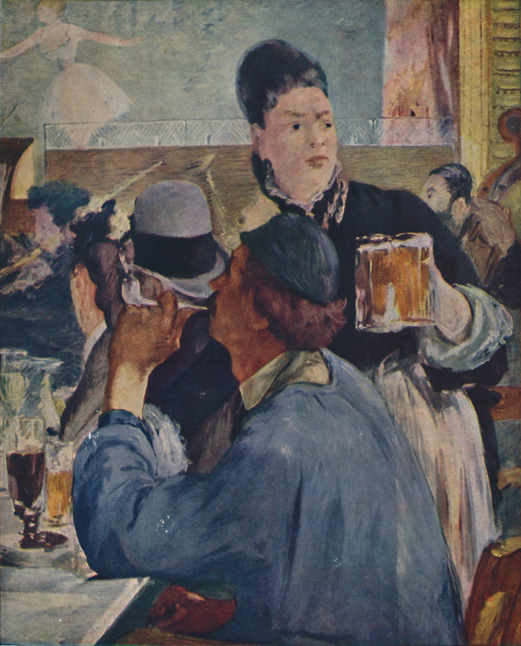 La Serveuse De Bocks, Kelnerka, 1879, 1937. autorstwa Édouard Manet