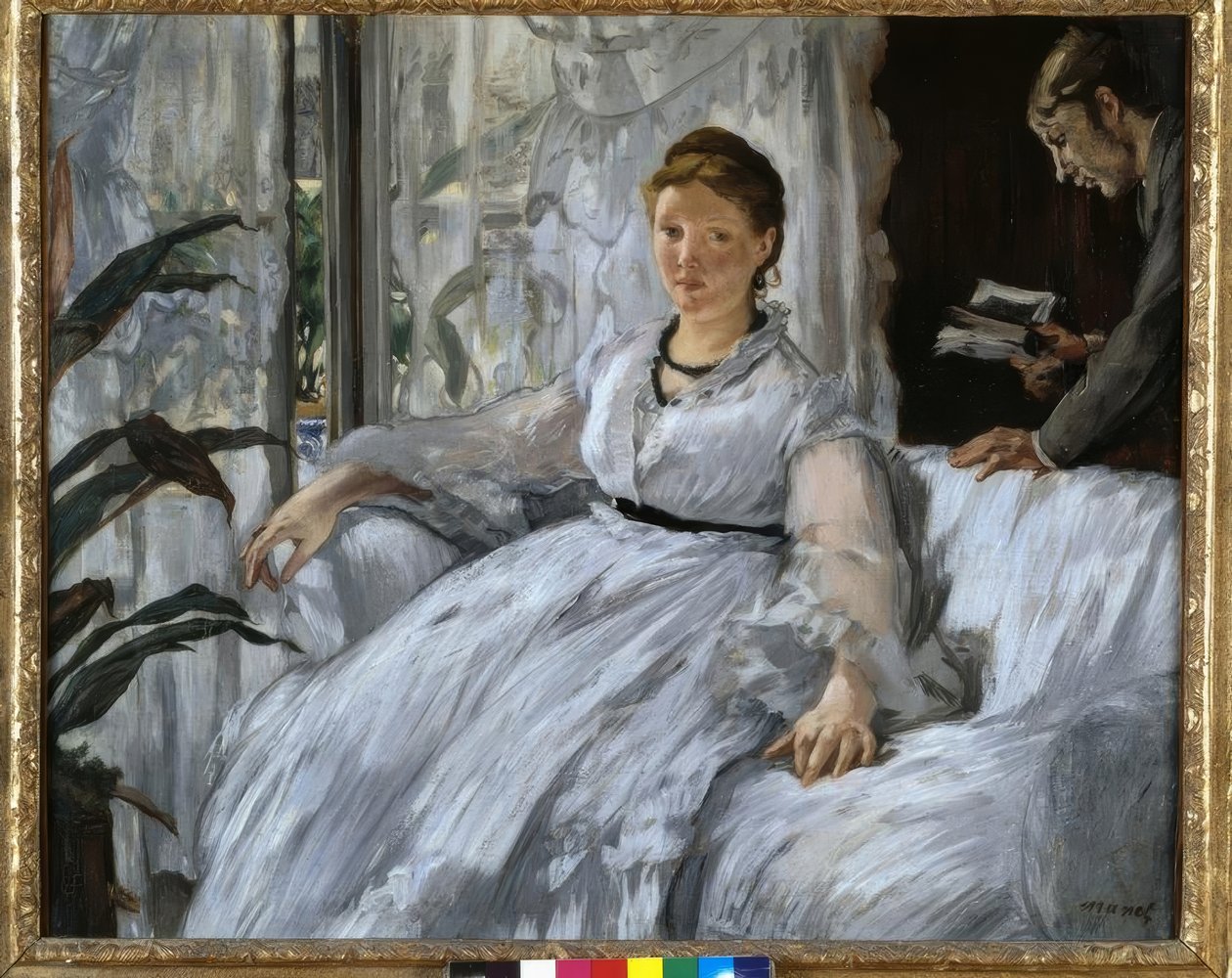 Czytanie autorstwa Édouard Manet