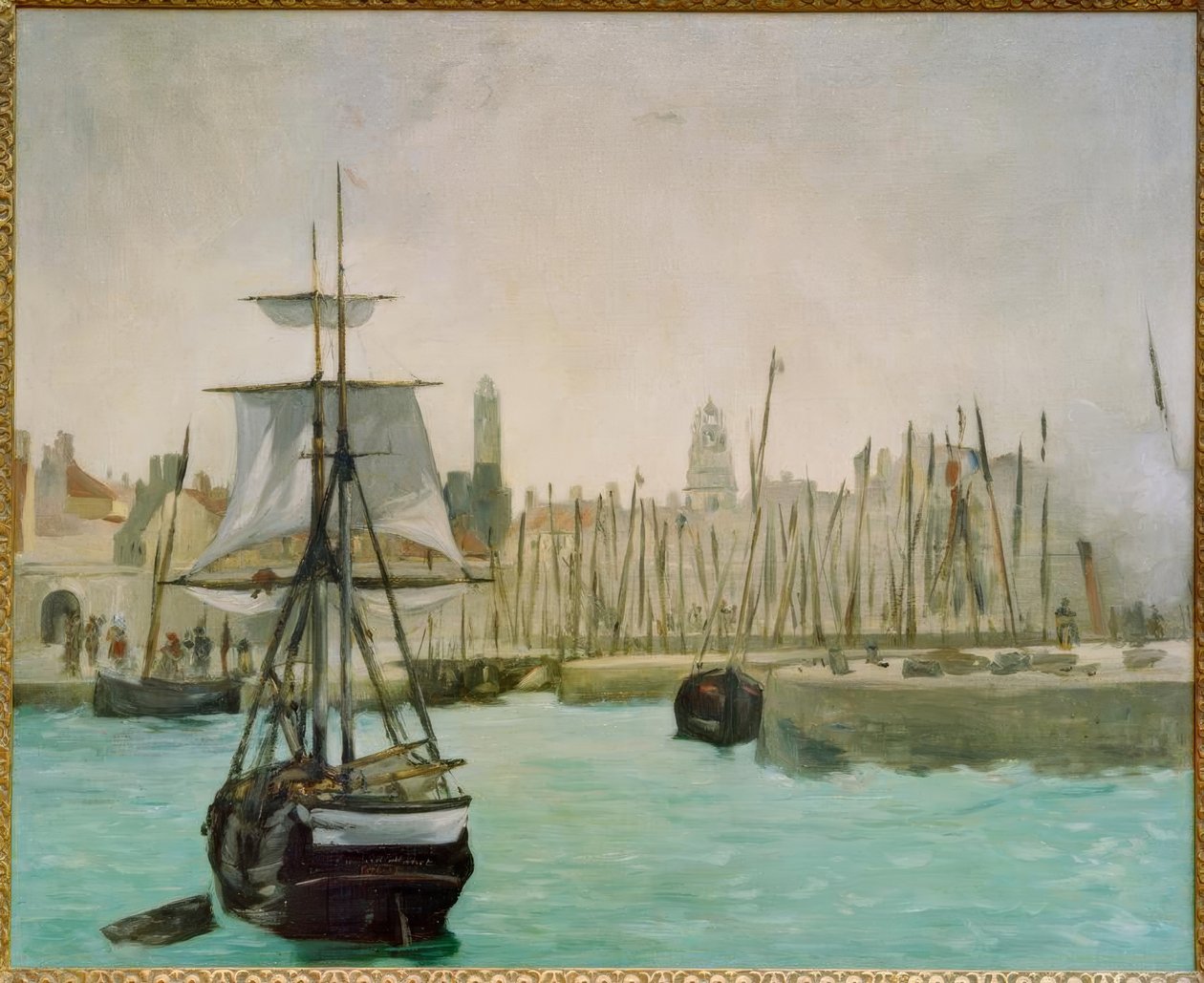 Port w Calais autorstwa Édouard Manet