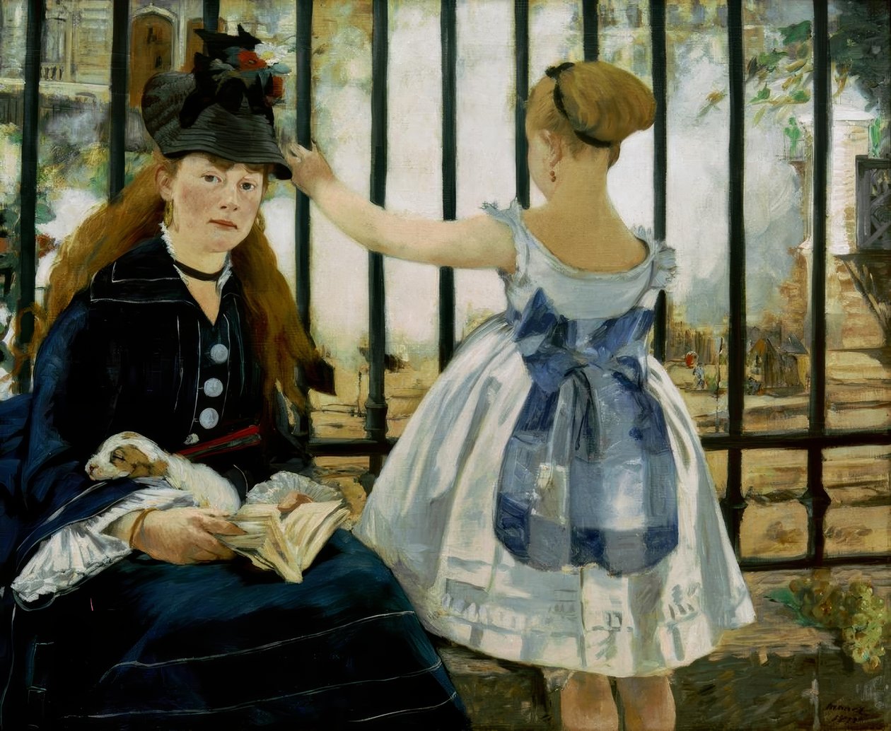 Kolej autorstwa Édouard Manet
