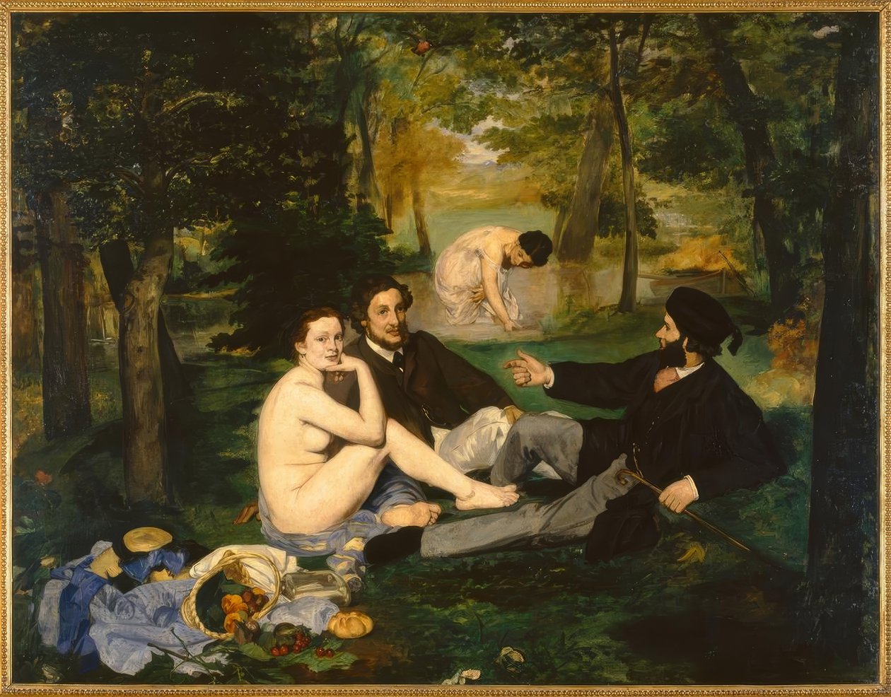 Obiad na trawie autorstwa Édouard Manet