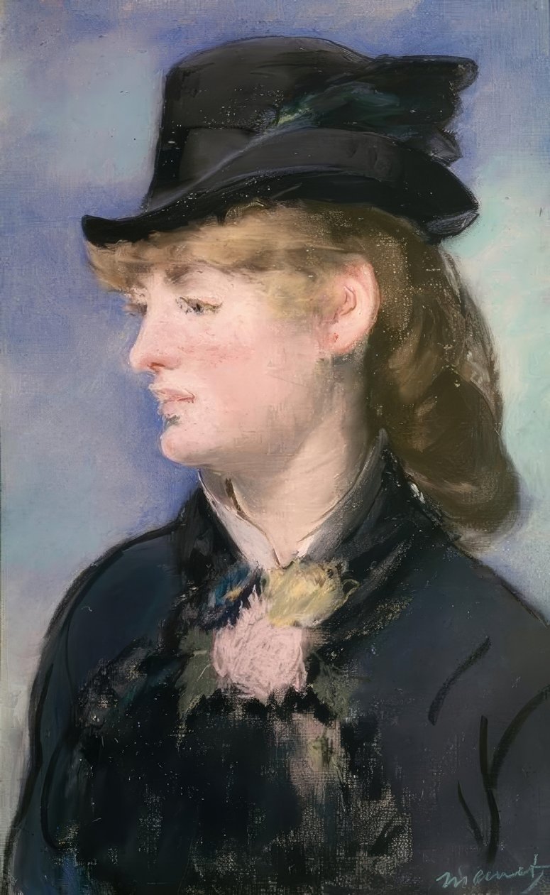 Modelka kelnerki w barze Folies-Bergère autorstwa Édouard Manet