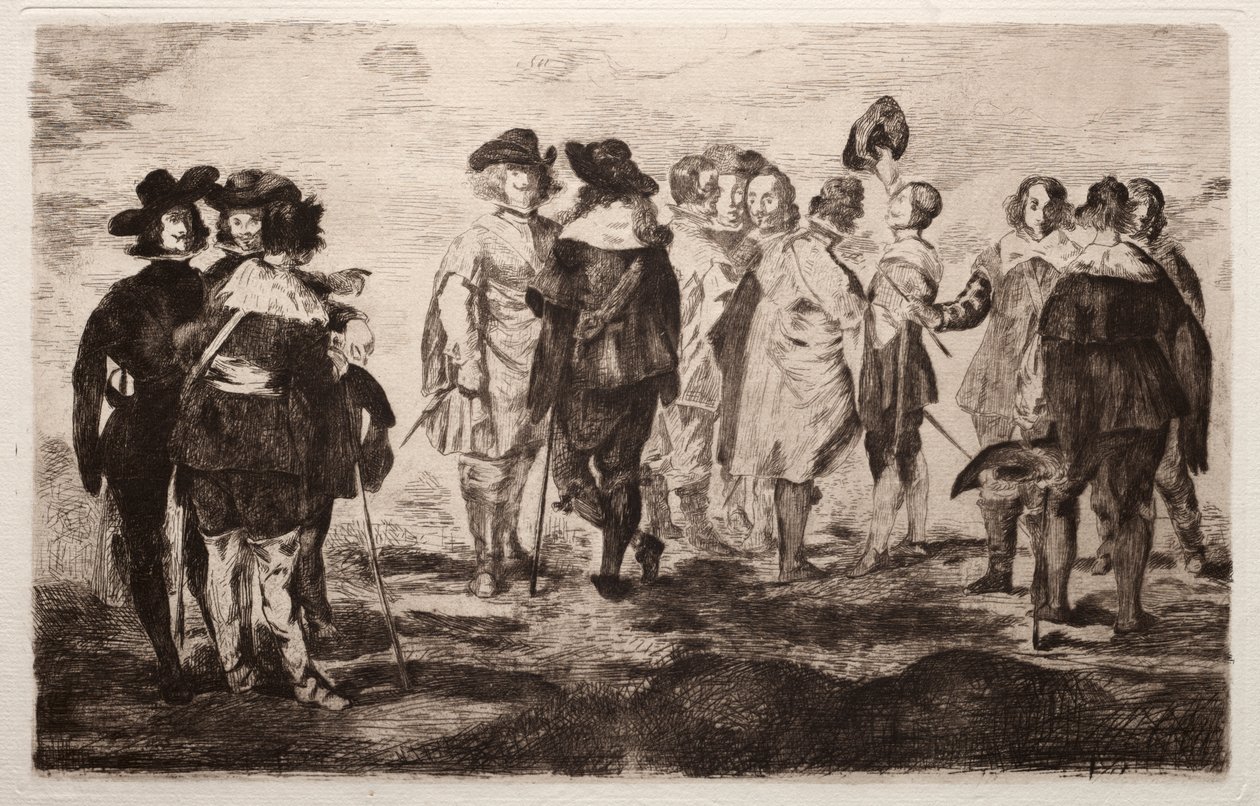 Mali jeźdźcy autorstwa Édouard Manet