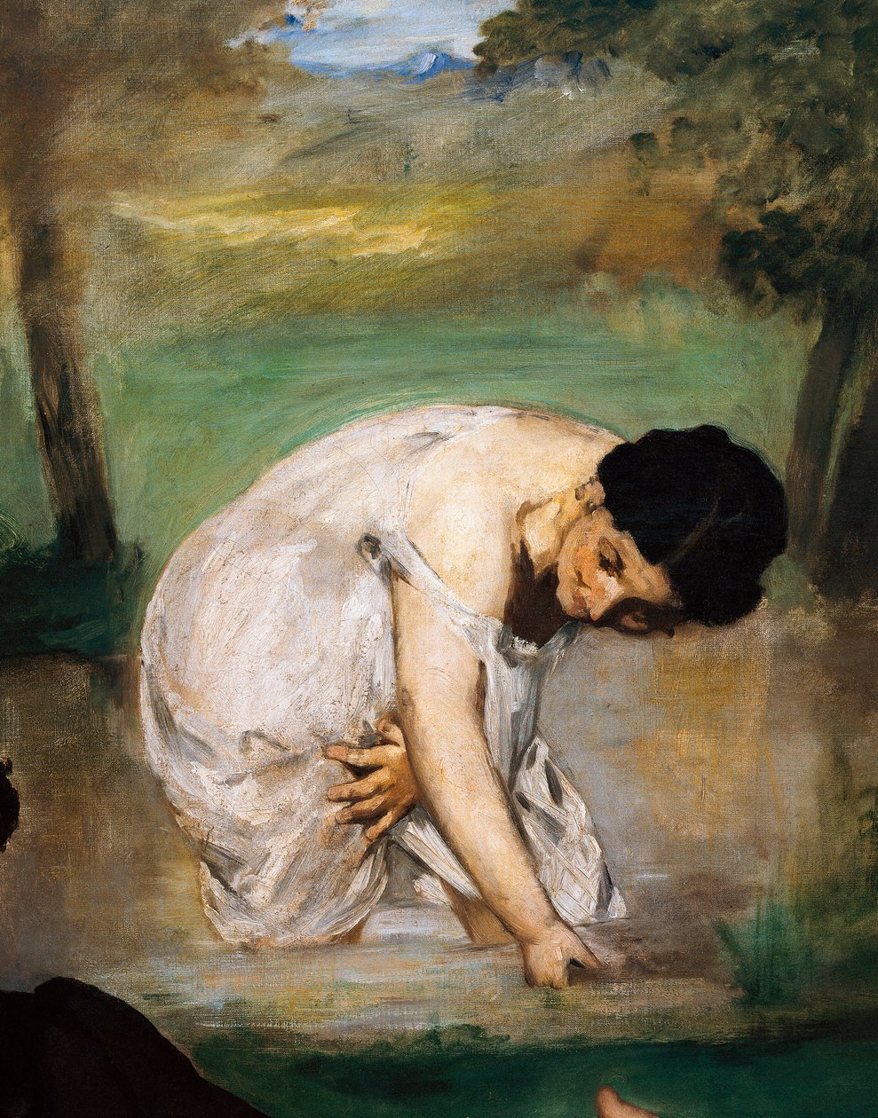 Obiad na trawie (szczegół) autorstwa Édouard Manet