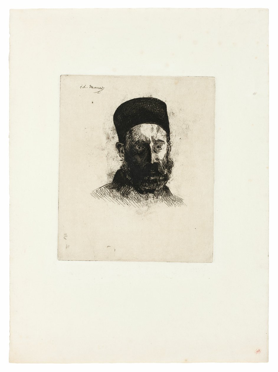 M. Manet (Ojciec artysty) II autorstwa Édouard Manet