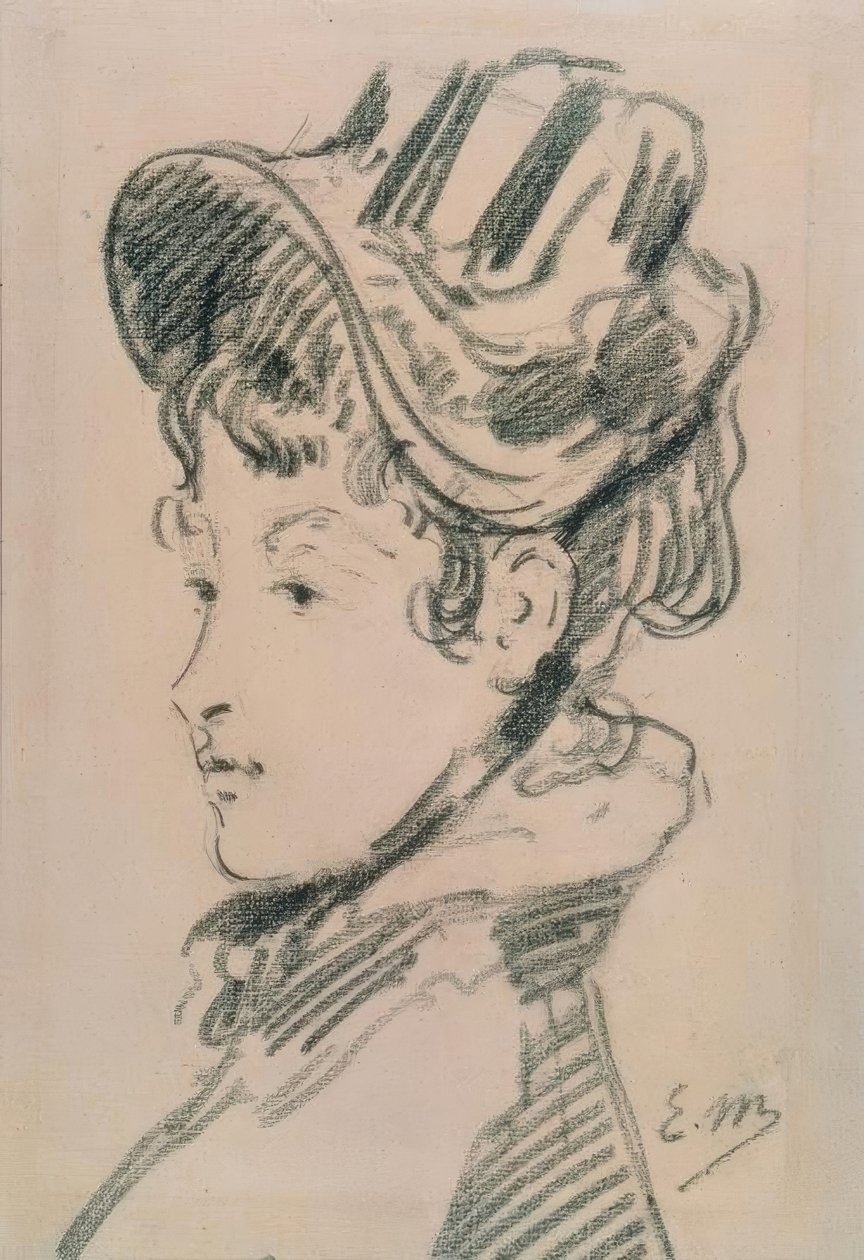 Madame Jules Guillemet autorstwa Édouard Manet