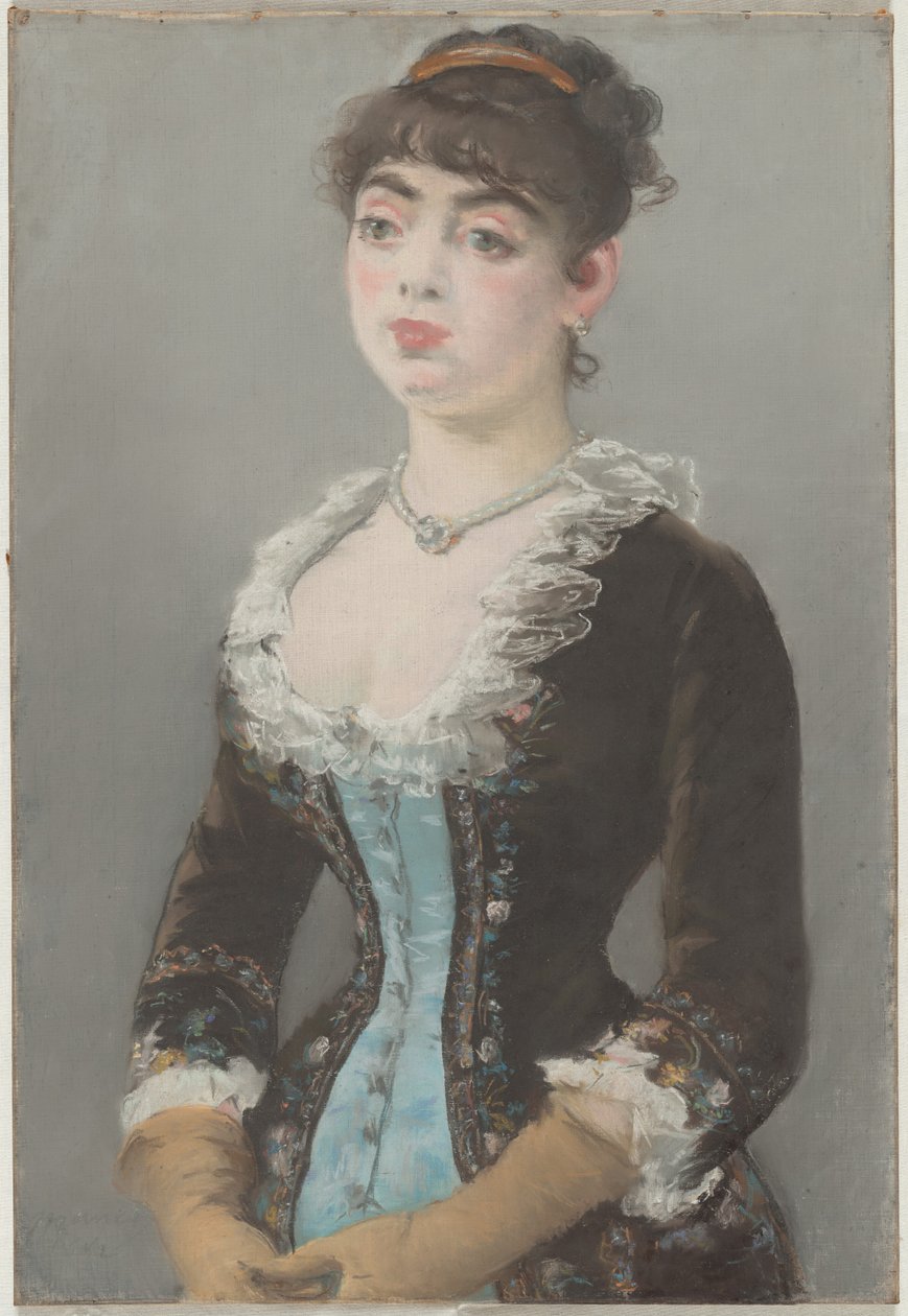Madame Michel-Lévy, 1882. autorstwa Édouard Manet