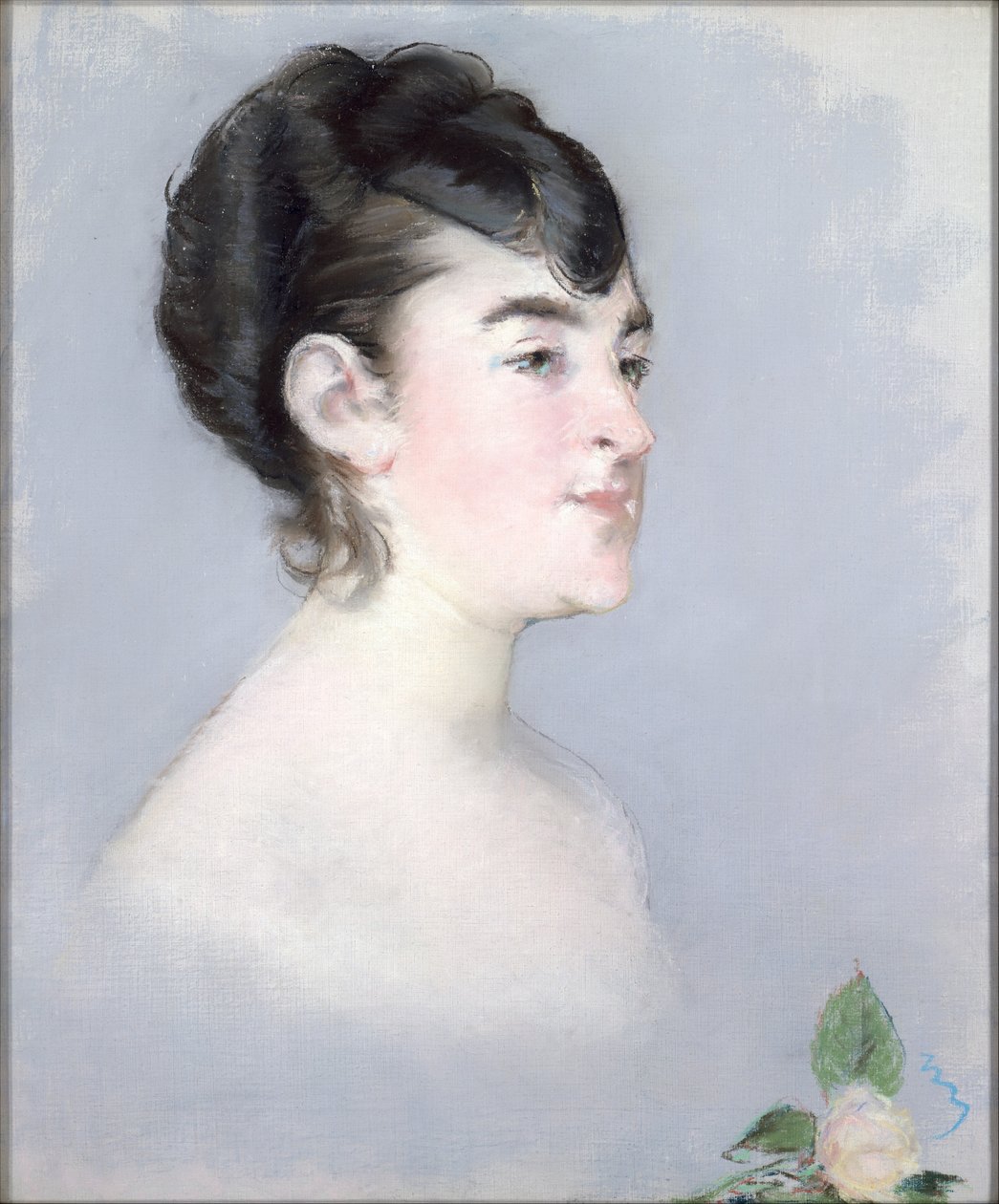 Panna Isabelle Lemonnier (1857-1926) autorstwa Édouard Manet