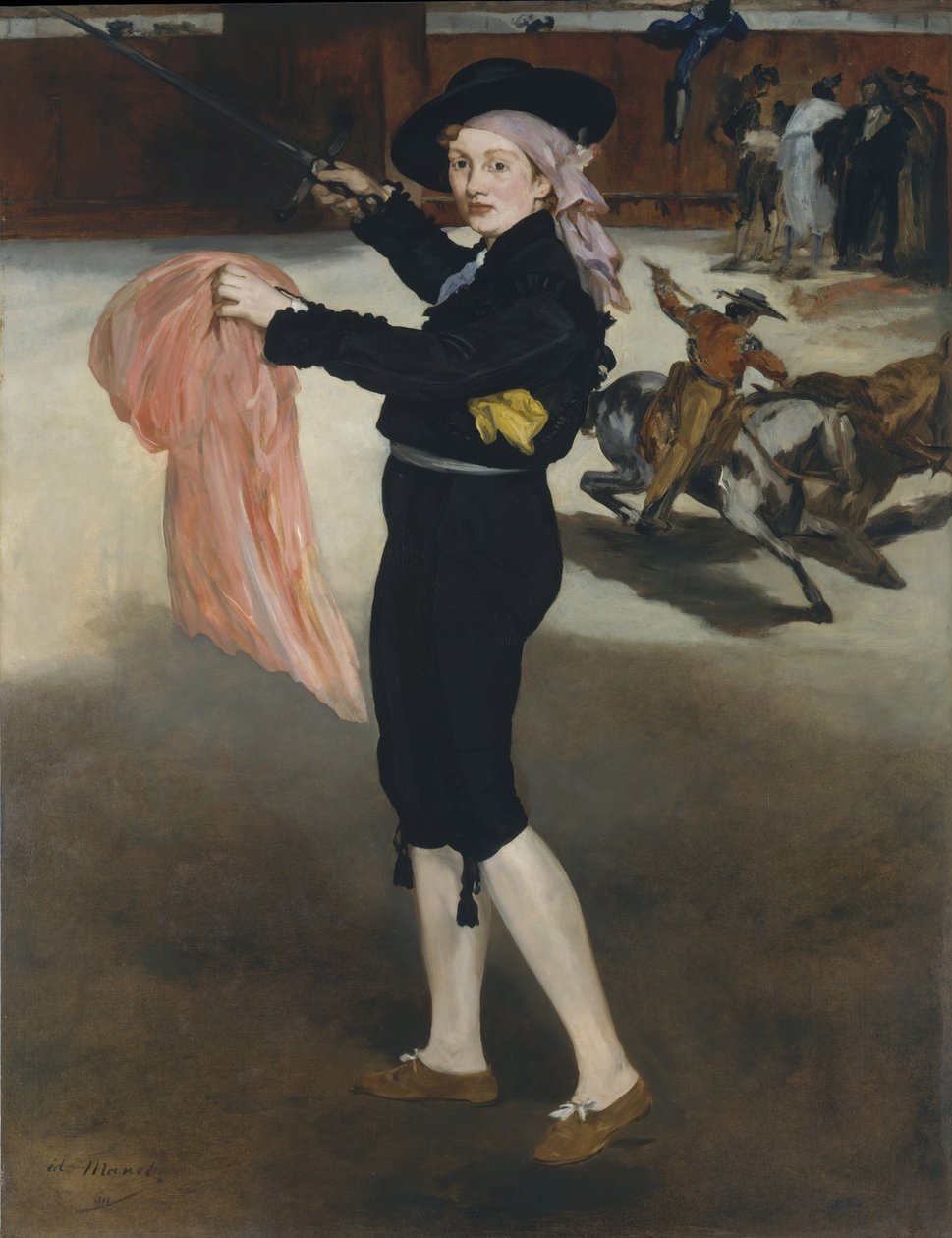 Mademoiselle V. . . w stroju Espady, 1862 autorstwa Édouard Manet