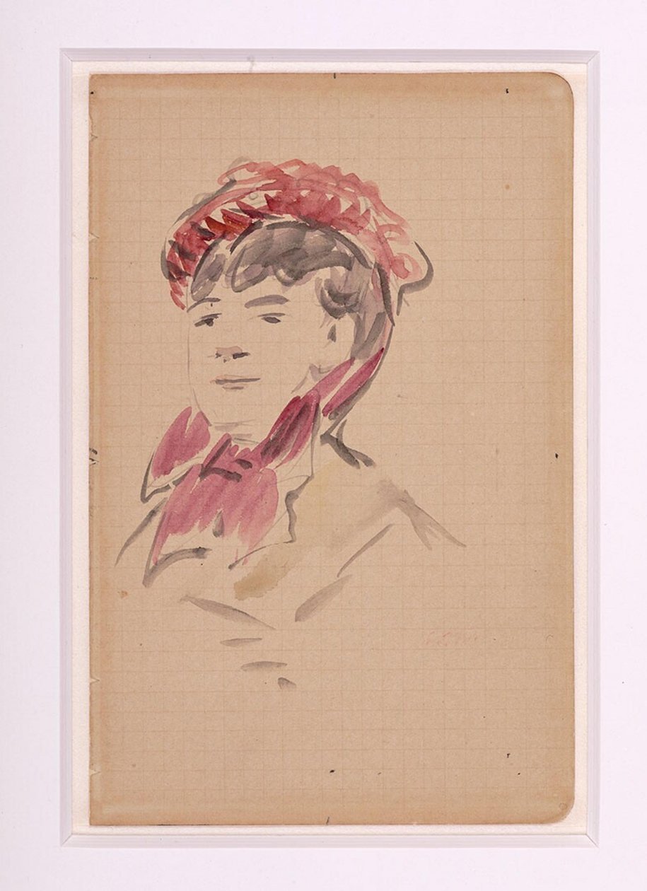 Manet - Portret Isabelle Lemonnier, około 1880 r. autorstwa Édouard Manet