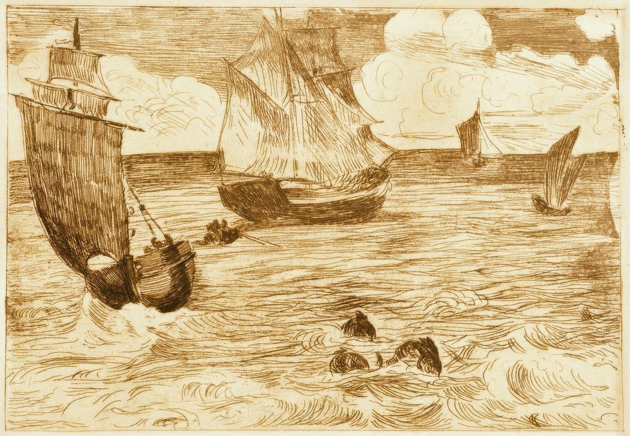 Morski autorstwa Édouard Manet