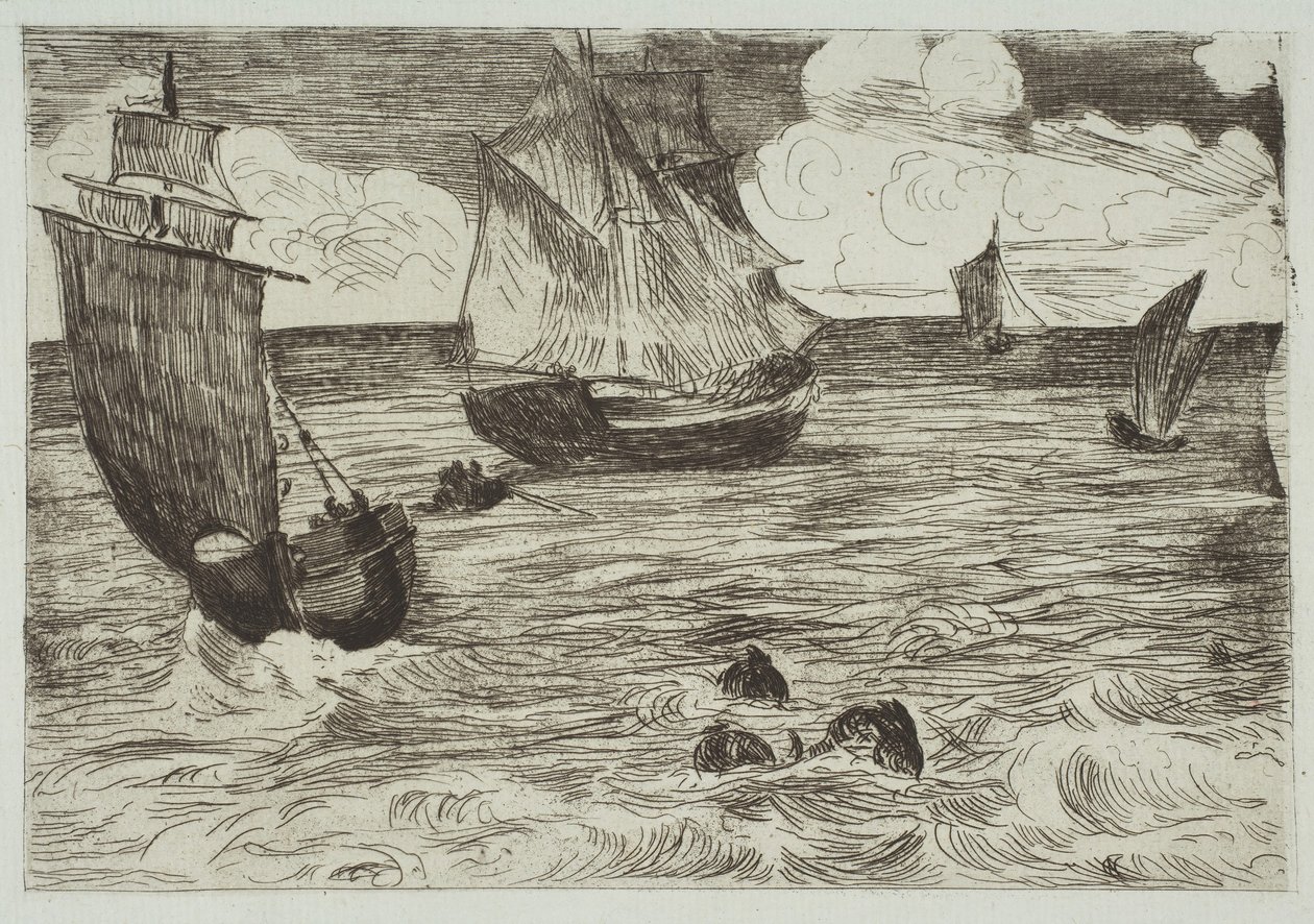 Marine, 1865-66. autorstwa Édouard Manet