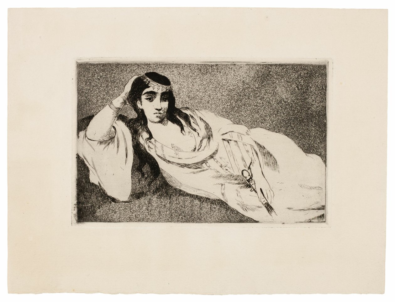 Odaliska autorstwa Édouard Manet