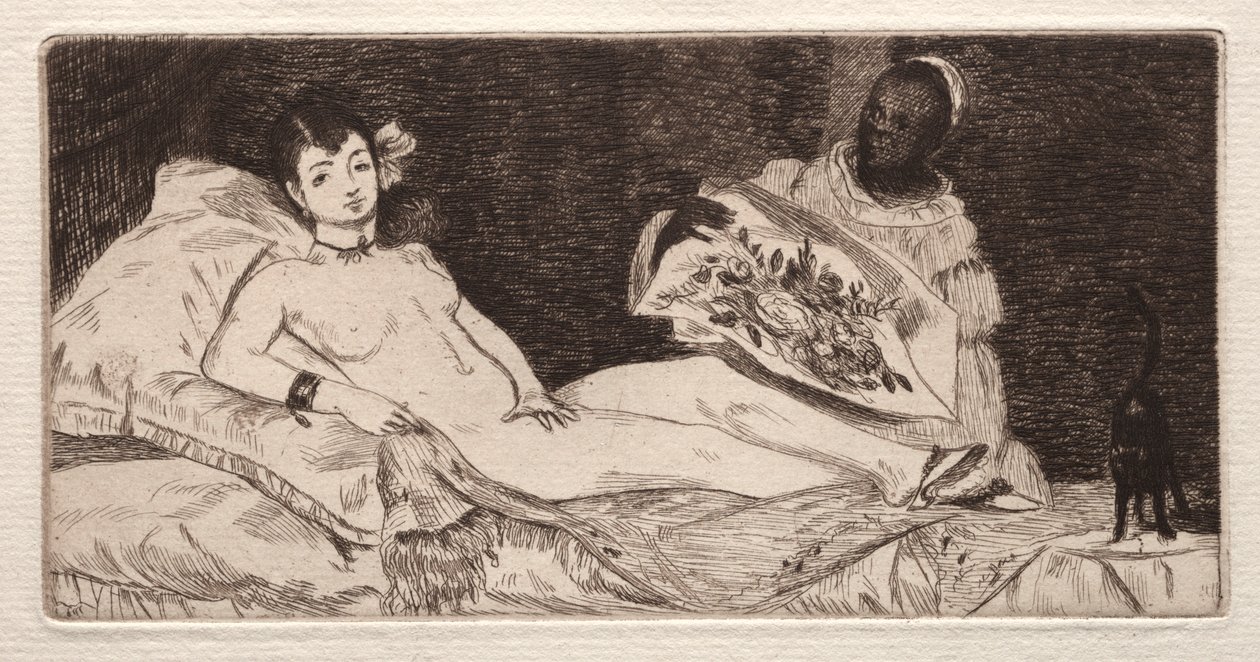 Olimpia, 1867. autorstwa Édouard Manet
