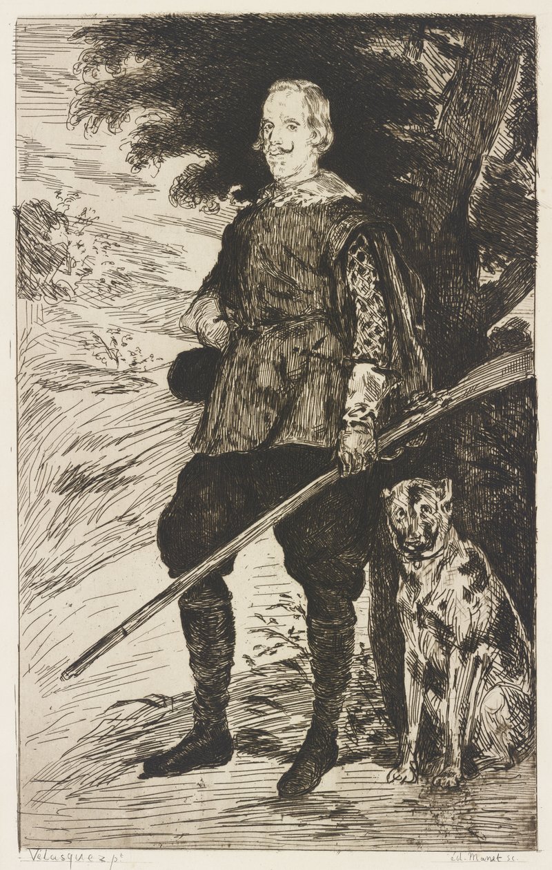 Filip IV autorstwa Édouard Manet