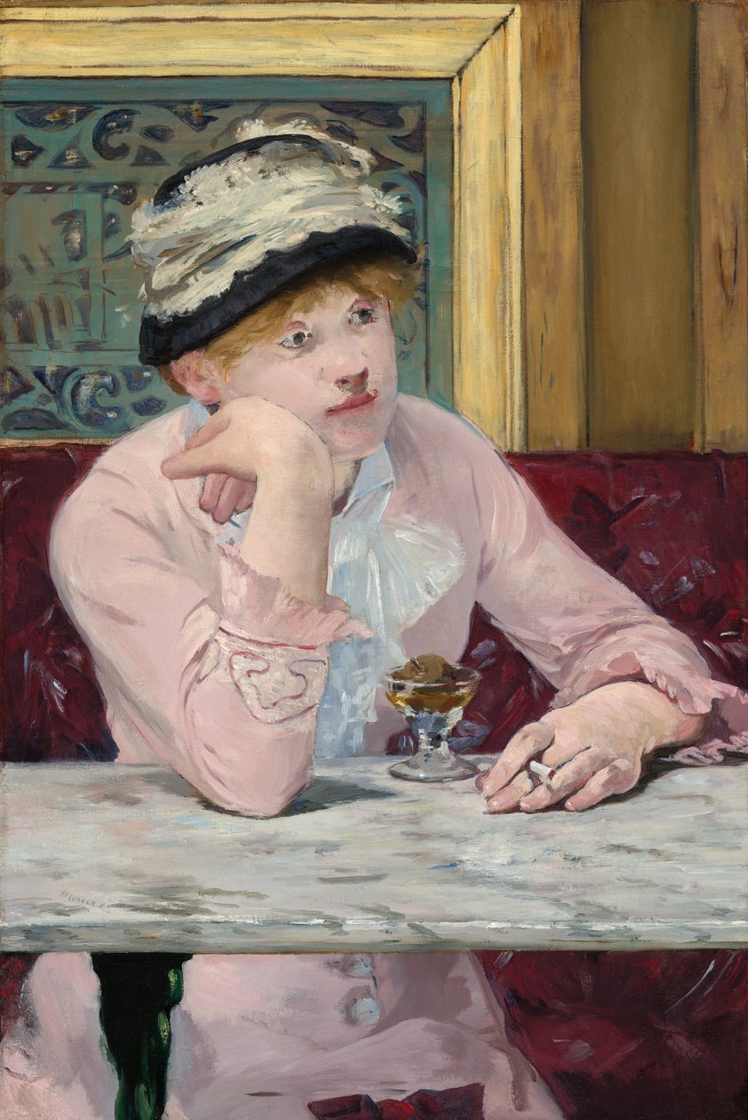 Śliwkowa brandy, ok. 1900 r. 1877. autorstwa Édouard Manet