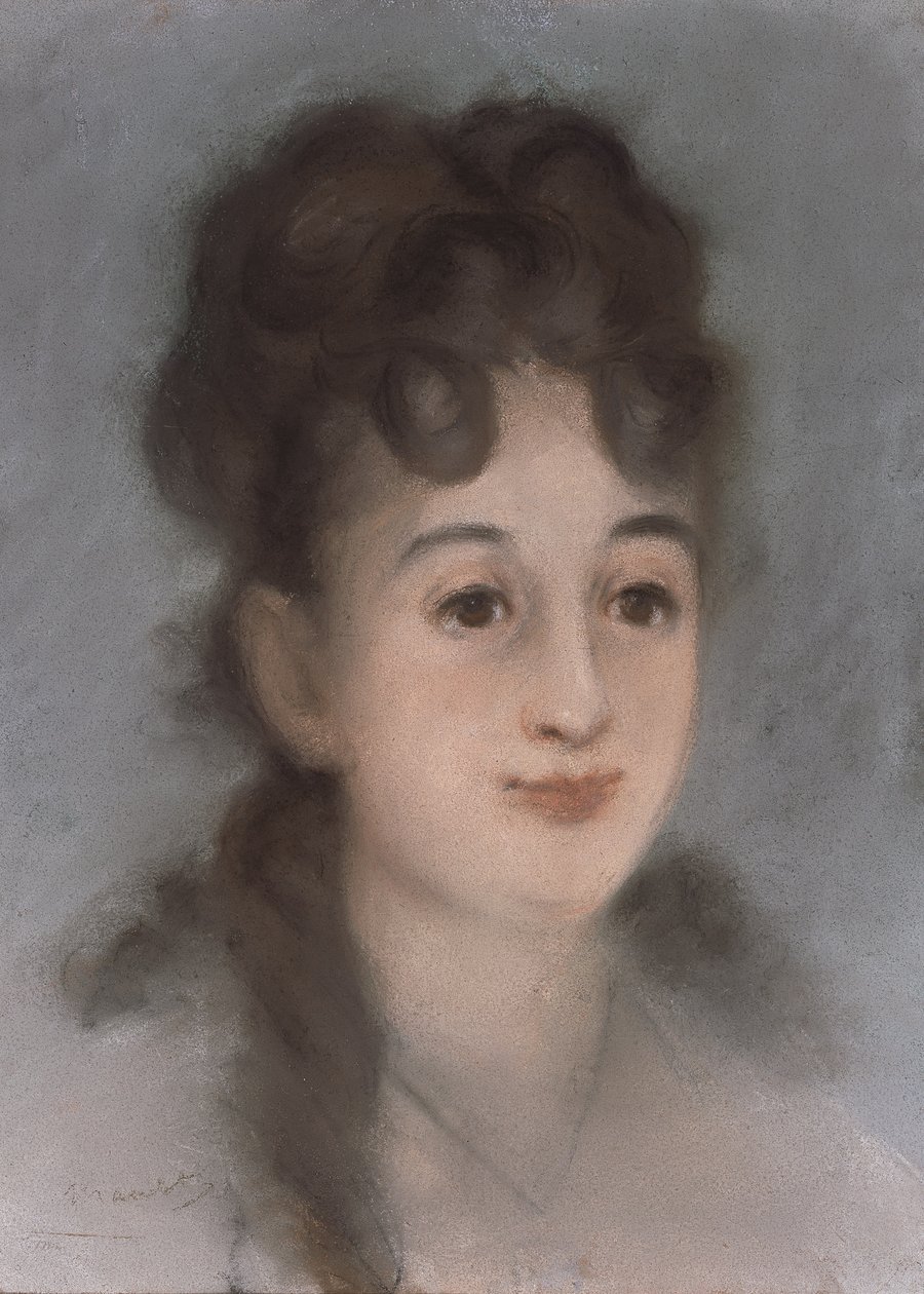 Portret Evy Gonzalès autorstwa Édouard Manet